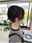 逆アンブレラカラー