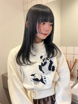 チーカ(chica)&nbsp;黒髪× 顔周りレイヤー