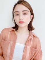 ケーツー エソラ池袋店(K-two)&nbsp;タイトボブ×ハイライト［髪質改善/池袋&目白&大塚］