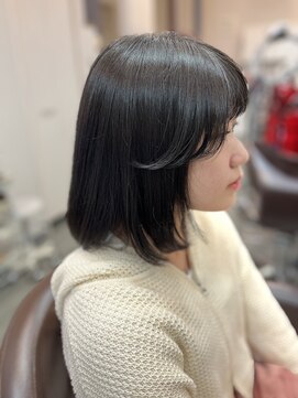 セルフ(hair,make self) ミディアムボブ