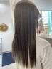 【髪質改善贅沢ケア】水素+水光カラー+髪質改善TR+カット+ブロー