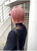 薄めピンクボブ