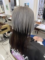 アース オーセンティック 松山銀天街店(EARTH Autentic)&nbsp;シルバーウルフヘア