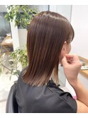 乾かすだけでキマる髪/さりげないインナーカラー