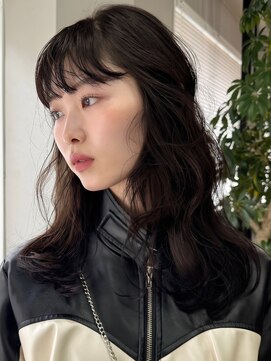 ダイアモンドリリーキートス(Diamond Lily kiitos) ミディアムヘア/暗めカラー/グランマッシュ/一宮/レイヤー