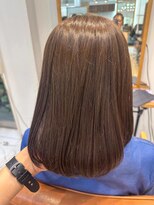 ユニ バイ マグ 長野店(Uni.by Mag)&nbsp;美髪♪髪質改善カラー大人可愛い艶髪ベージュ