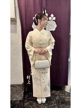 五三桐 村上&nbsp;大人気『高級正絹訪問着』レンタル 着付け ヘアセットセット