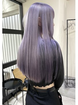 ラ キング(LA KING) 黒髪/クラゲヘアー/オリーブグレー/小顔/ココアベージュ/栄