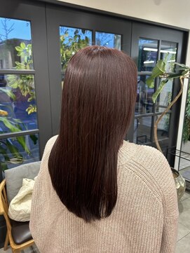 ロング/レッドブラウン