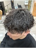ぷるぷる波巻きパーマ◎