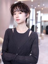 ハバナ 天神(HAVANA) 大人ガーリーショートボブ/似合わせカット/ダークアッシュ