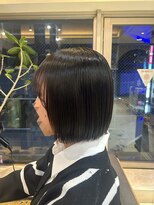 ヘアリゾート粋 ティガ 池袋店(tiga) ショートボブ/切りっぱなしボブ