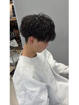 アヴァンス 広島本通店(AVANCE.)&nbsp;MEN’S HAIR/シャドウパーマ/テーパーフェード/フェザーショート