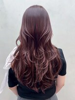 アルバム 銀座(ALBUM GINZA)&nbsp;オリーブベージュロンググレージュ顔周りレイヤー_ba561841