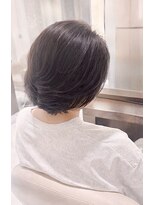 ヘア&エステ ヒロイン 西武池袋店&nbsp;メンズミディアムおさまり爽やかスタイル。