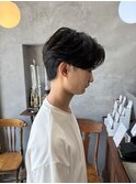 【萩原】センターパート/ニュアンスパーマ/メンズパーマ