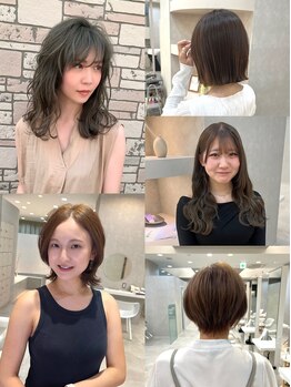 ヴィサージュアクト(VISAGE a.c.t)の写真/新宿線本八幡駅15秒★自分での再現性◎伸びても自然にまとまる、理想のスタイルを叶えます。