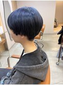 韓国風ネイビーブルー