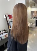 ブリーチなしで叶う白髪ぼかし