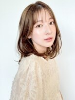 ファナ ブルーム(fha-na bloom) ☆ミディアム フェイスレイヤーカット 韓国風☆イメチェン