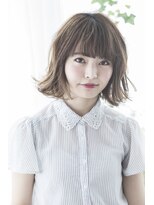 ミエル ヘア 新宿(miel hair)&nbsp;【mielhair新宿】ふわミディミルクティーカラー