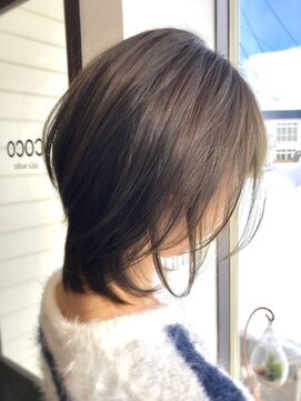 ヘア メイク ココ(hair make coco) ソフトウルフ×オリーブ