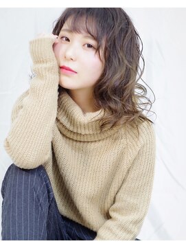 イチゴ ICH GO 武蔵新城店 ナチュラルウェーブグラデーションカラー