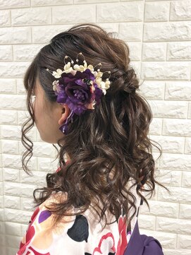 スタジオカラー(Studio Color) ハーフアップ