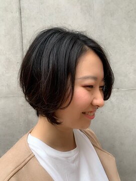 ウノプリール 茶屋町店(unopulir) キレイめカジュアルなショートボブ