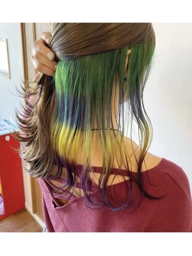 ノット 成田公津の杜(Knot) ミルクティーベージュ×インナーレインボー