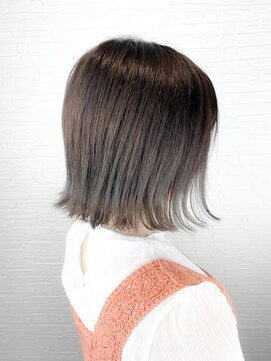 リオリス ヘア サロン(Rioris hair salon) 【グラデーション】外はねグレージュ