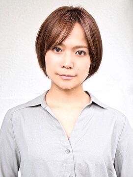 ヘアメイク フレンシア(hair make flencia) タイトな縦長ハンサムショート
