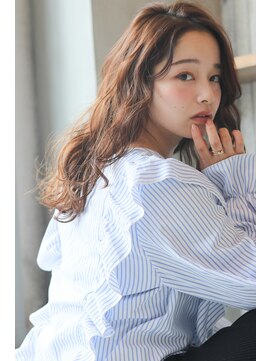 モニカ 横須賀中央店(Monica) デザインカラー/シルキーベージュ/グレージュカラー/斜めバング