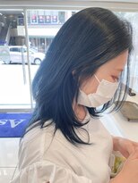 アッシュ 武蔵小金井店(Ash)&nbsp;＊ブリーチ×ブルーアッシュカラー＊