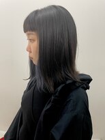 エンドリンク(endlink) インナーカラー×ネイビー