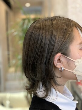 ヘアー ブランコ(hair Blanco) ウルフベース×ナチュラルインナー