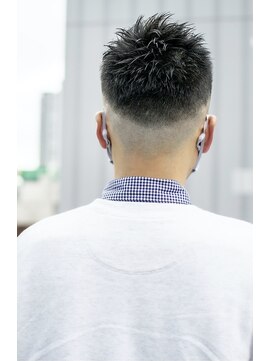 クレドガーデン 西新井店(CRED GARDEN) スキンフェード/ジェットモヒカン/黒髪バーバー刈り上げ/西新井