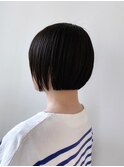 ぱつっと可愛いミニタッセルボブ【吉祥寺】【イルミナカラー】