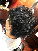 ツイストスパイラルパーマメンズ