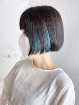 アイティー バイ アルバム 中野店(IT by ALBUM) ブルーグレージュアッシュブラックグレージュカラー_ba406961