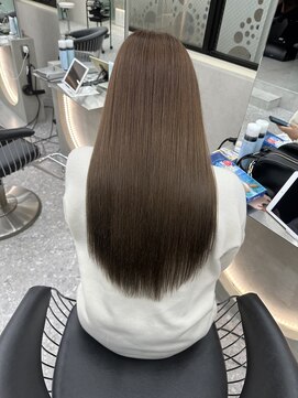 ロンド マーレ 天神大名店(Lond mare) イメチェン/チェリーブラウン/フェミニン/束感/髪質改善