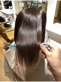 髪質改善×大人ピンク