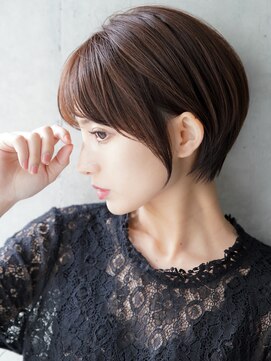 カライングドゥ(ing deux) ショートカット×ひし形ショートボブ×前髪あり20代30代40代 s03