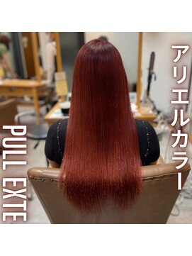 フツーロ 栄(FUTURO) プルエクステ エクステ アリエルカラー