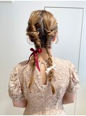 【emme×石崎】個性派ねじねじアレンジ/ツインアレンジ