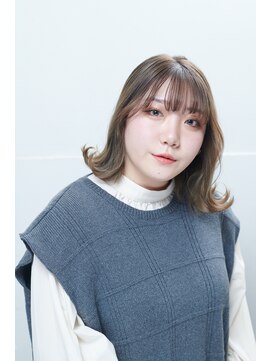 スノードロップ 高円寺店(Snowdrop) 前髪/マチルダボブ/ピンクベージュ/インナーグレージュ/高円寺