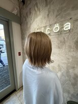 ニコア 千葉(nicoa)&nbsp;美髪のススメ/切りっぱなしボブ/ウルトワ/千葉/千葉駅