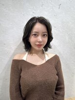 ロンドプランタン 恵比寿(Lond Printemps)&nbsp;前髪なしボブの色気 韓国風くびれボブ