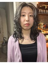 ロイジー(roijir)&nbsp;表参道roijir ハイライトパーマ×レイヤーパーマ