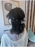 【土日祝限定】ヘアアレンジ☆30分　ハーフアップ